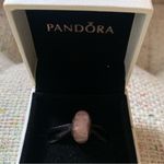 Pandora  Pink Bead Murano Glass Bracelet Charm Photo 1