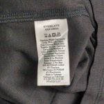 Everlane NWT  Black Ribbed Scoop-Neck Short Sleeve Knit Top S Photo 7