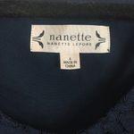 Nanette Lepore Blue Lace Cold Shoulder Mini Dress Photo 5