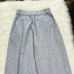 Uniqlo Blue Linen Blend Trousers Photo 5