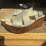 sbicca  Daytona gold metallic platform Wedge Sandals 8 nib Photo 2