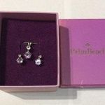 Palm Beach Forever Fashionable Jewelry Faux Amethyst Necklace and Earring Set Silver Photo 0