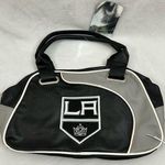 Los Angeles LA Kings NHL Hockey Black Perfect Bowler Hand Bag Women’s Purse Photo 0
