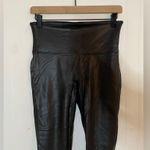 SPANXshape Faux Leather Vegan Leggings in Black Size LP Large Petite Photo 6
