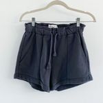 Abercrombie & Fitch Abercrombie Cloud High Rise Paperbag Gray Shorts Photo 0