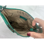 Relic  Adjustable Crossbody Green Purse Classic Zipper Logo Soft Women's Photo 6