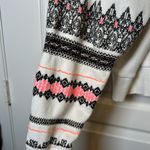 Pilcro Anthropologie Embroidered White Aztec Tribal Sleeves Size XL #2605 Photo 2