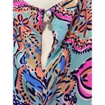 Lilly Pulitzer Bait & Switch Silk Dune Tank Size S Vibrant Old Money Resort Wear Photo 7