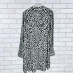 Anthropologie  Cloth & Stone Cheetah Print Mini Dress in Olive Size S Photo 5