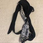 l*space L Reversible Bikini Top Black & White Womens XS Strappy Top Only Triangle Photo 3