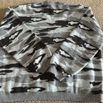 Kerisma Karisma Grey & Black Camouflage Sweater Photo 4
