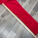 J.Crew Matchstick Micro Corduroy Pants Low Rise Red 27 Photo 11