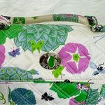 Vera Bradley  | Sateen Nicole Butterfly Floral Print Satchel Handbag Photo 8