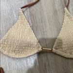 Tan Textured Bikini Set Photo 1