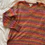 Rachel Zoe Rainbow V-Neck Sweater Photo 0