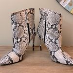 Jennifer Lopez JLO Frankalina bootie - faux snakeskin & rhinestones Photo 6