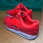 Nike Women’s Air Max 1 SE Bright Crimson Red Sneaker Size 8 Photo 4