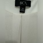 BCX  White Blouse with Flowy Sleeves Photo 4