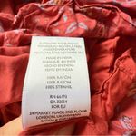 Urban Outfitters  Kimchi Blue Floral fields dress Red‎ size XS Cotton Open back Photo 5