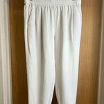 Joie  Mariner Cropped Jogger Pant in Color Porcelain with Pockets  - size S Photo 1