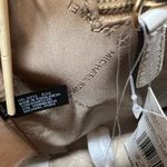 Michael Kors Satchel Reed Large Belted Satchel Purse Light Cream Multi Photo 11