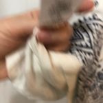 Splendid  Tie Front Polka Dot Summer Dress Womens M Smocked Babydoll Modest Photo 7