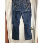 Levi's Strauss Signature Jeans Womens Bootcut Low Rise Slim Button Juniors 10 32W Photo 1