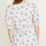 Faithfull the Brand  Florence Blue Floral Print Mini Dress Size XL NWT Photo 7