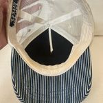 BROOKLYN NAVY AND WHITE STRIPED TRUCKER HAT CITZEE Blue Photo 4