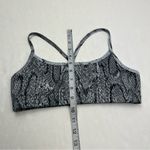 Beyond Yoga Snake Print Womens SZ Small Grey Gray Sports Bra Athletic *TINY FLAW Photo 7
