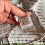 Striped White Tube Top Size M Photo 2