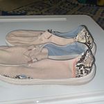 Hey Dude  Wendy Snake Linen Coffee Slip On Loafer Comfort Shoes Women’s size 7 Photo 7