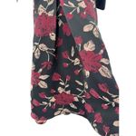 Hutch  Black 3/4 Sleeve Floral Jacquard High Low Ball Gown Dress Size‎ 2 Cocktail Photo 1