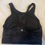 Lululemon Black Camo Sports Bra Photo 2