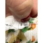 All in Favor  Romper Floral Adjustable Tie Elastic Waist Multicolor W Small NWT Photo 8