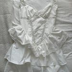 Mistress Rocks  White Dress  Photo 3