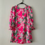 Lilly Pulitzer NWT Maude Satin Pink Romper Size 0/XS Photo 1