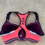 Victoria's Secret VSX Neon Pink and Deep Purple Sports Bra Photo 3