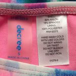 Decree Swim Bottoms Women's Size Small Blue Pink Tie Dye Swimsuit Briefs Photo 3