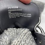 White Mountain Sandro Combat Boots 5 Light Gray Faux Leather Lace Up Lined Photo 6