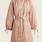 J.Crew NWT Tie-sleeve button-front dress. Photo 7