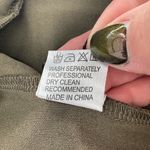 Nashalyly Olive Bodycon Midi Ruffle Sleeveless Cocktail Mermaid Dress Medium Green Photo 8