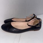 Kate Spade Black Ankle Strap Minimalist Old Money Ballet Flats Shoes Size 9.5 Photo 9
