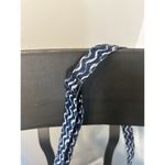 Lug Carousel Waves Navy Blue Crossbody Or Belt Bag Nautical Quilted Travel RFID Photo 6