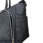 Nicole Miller  Ariella Collection Quilted Tote Bag Black Women’s One Size NWT Photo 3