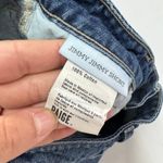 Paige Shorts Womens Size 26 Blue Jimmy Jimmy Denim Distressed Cuffed Jean Photo 3