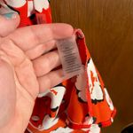 Karl Lagerfeld NWT  Floral Red Plus Size Flowy Tank Top Size 3X Photo 4