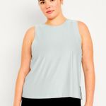 Old Navy  Active Cloudmotion Tank Top Light Grey “Cloud Cover” 4X NWT Photo 0