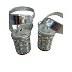 Dune London Silver Jeweled Heels Sandals Size 38 / US 7 Photo 9