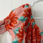 Aerie NWOT  women’s pink‎ orange lightweight cropped summer elastic top blouse L Photo 1